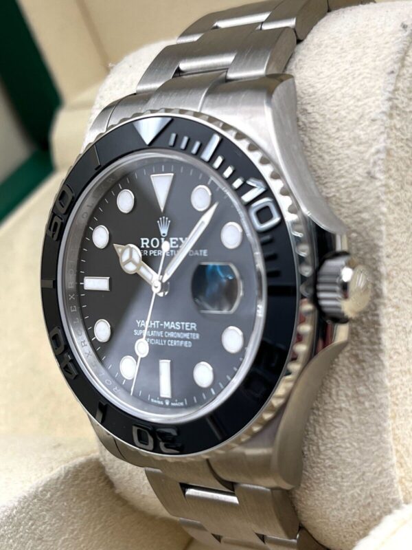 にゃんにゃんにゃんこ\"' Rolex Yacht-Master 42 Titanium Intense Black Dial Oyster
