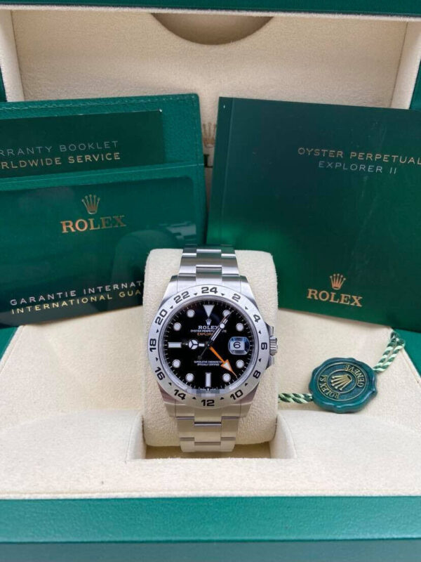 ROLEX 現行BOX セット売り　中古品 Rolex 126622 YACHTMASTER PLATINUM BEZEL BLUE DIAL 2021 WARRANTY