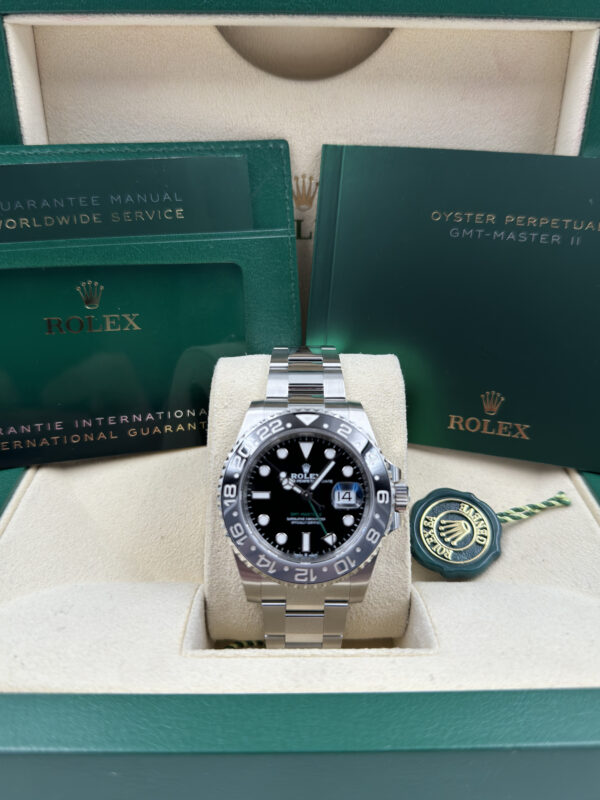 Bruce Wayne Gmt Master Size Rolex GMT-Master II 126710GRNR Watch Limit