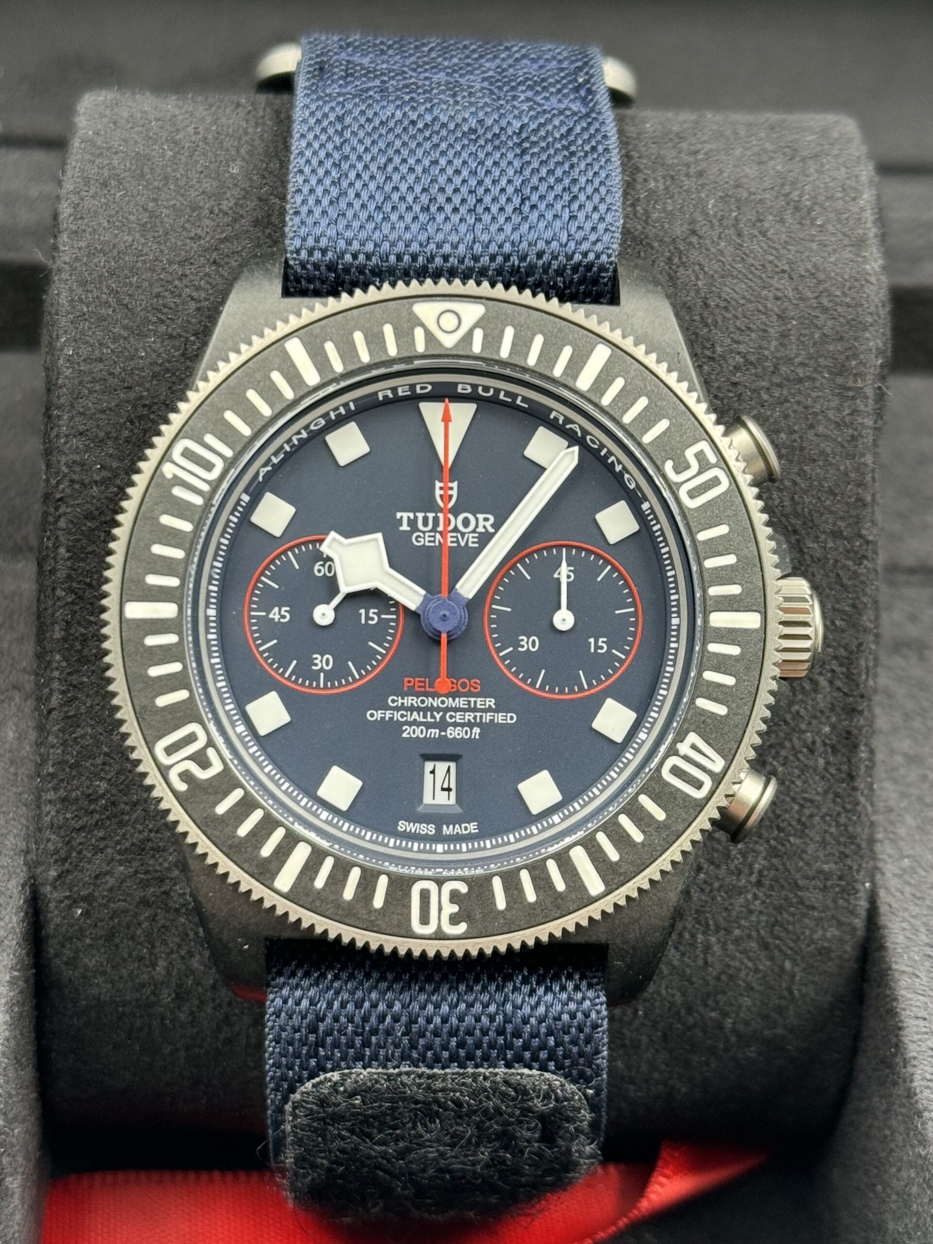 Tudor Pelagos FXD Red Bull 25807KN - Watch Limit
