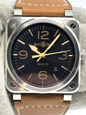 Bell & Ross Golden Heritage BR0392-GH-ST/SCA