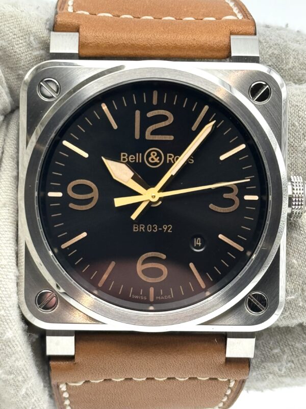 Bell & Ross Golden Heritage BR0392-GH-ST/SCA