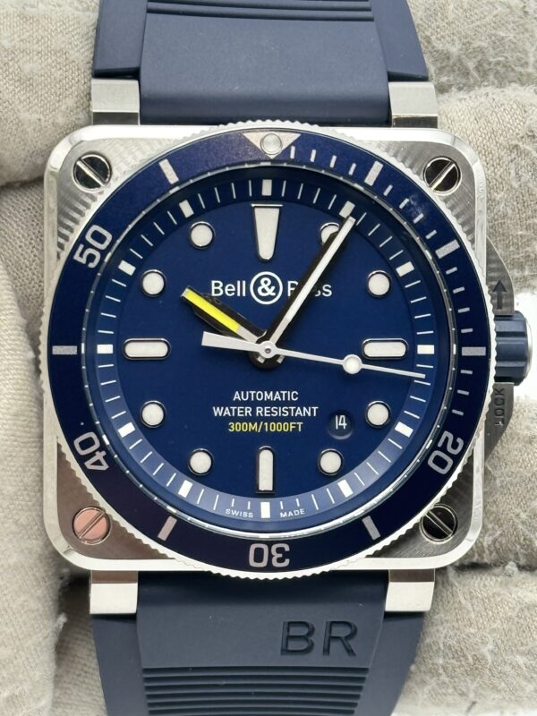 Bell & Ross Diver BR0392-D-BU-ST/SRB