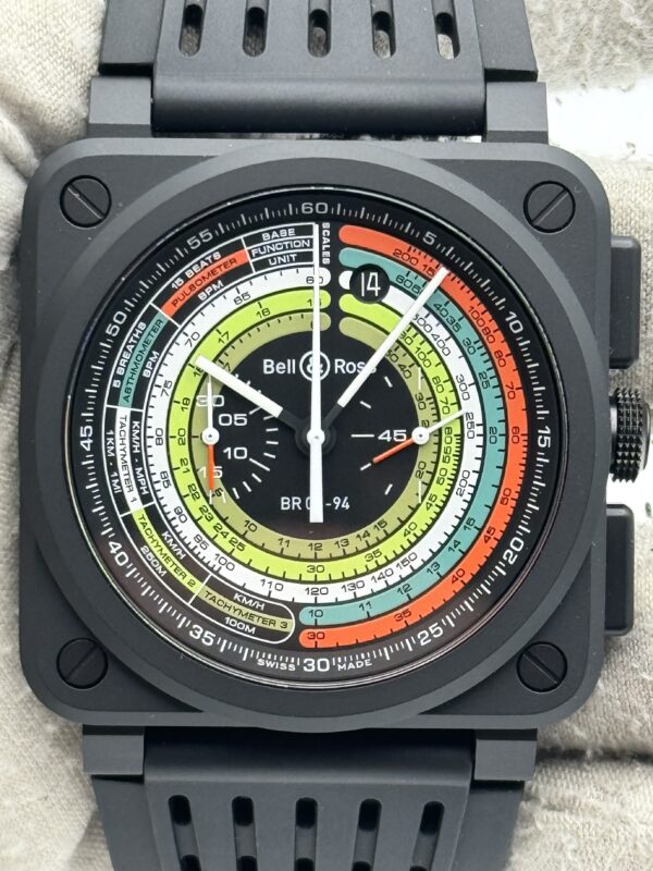 Bell & Ross Chrono Multimeter BR0394-SW-CE/SRB - Watch Limit