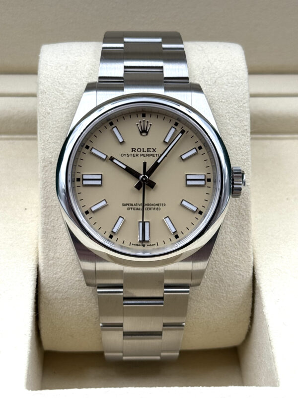 134300 Beige Unworn 4 Rolex Oyster Perpetual 134300