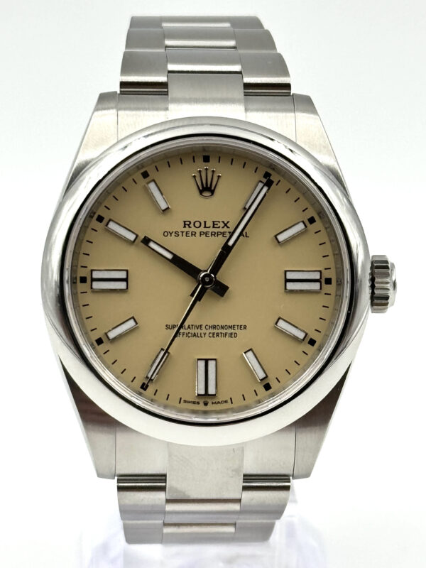 134300 Beige Unworn 7 Rolex Oyster Perpetual 134300