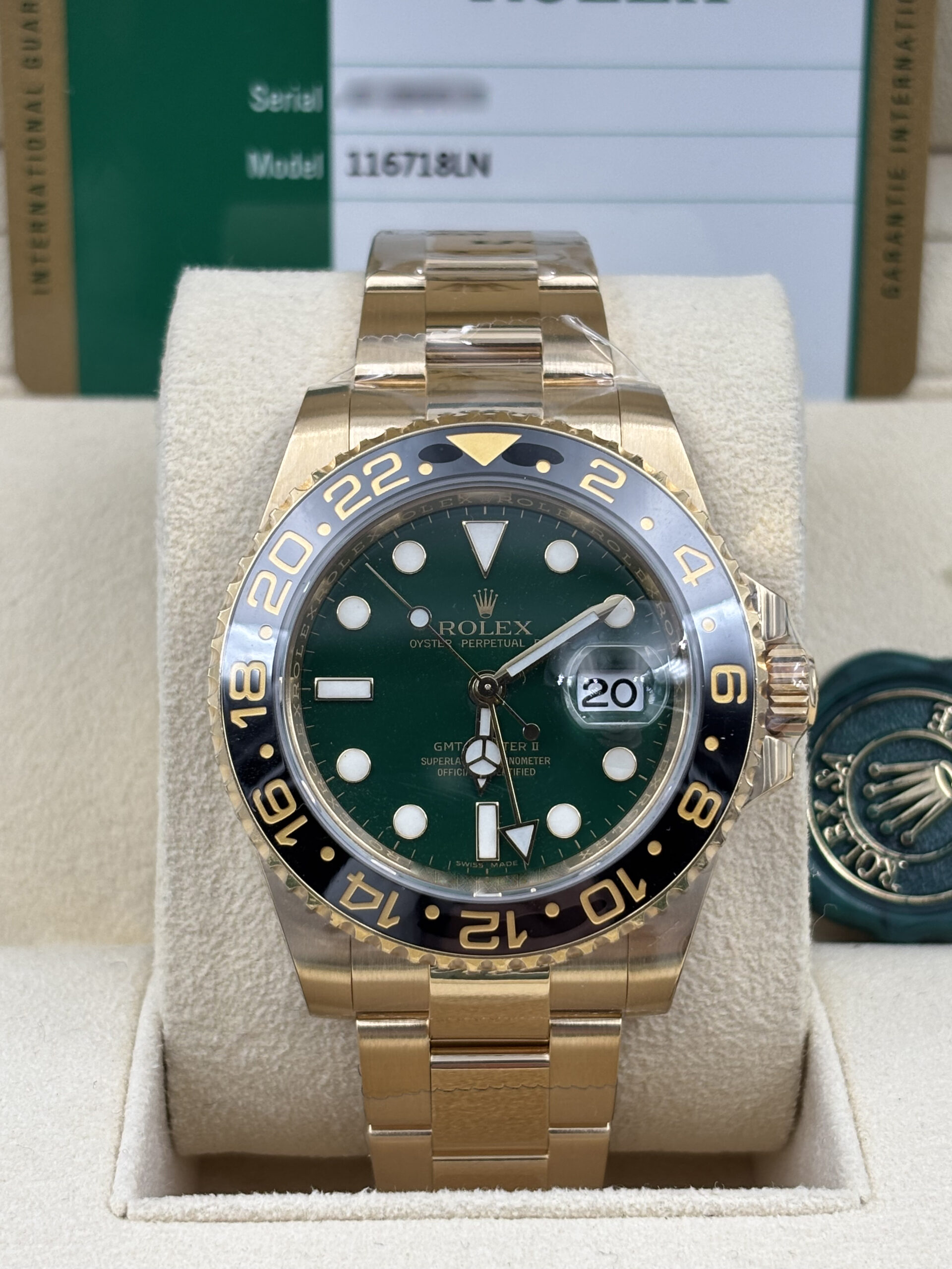 Rolex GMT-Master II 116718LN - Watch Limit